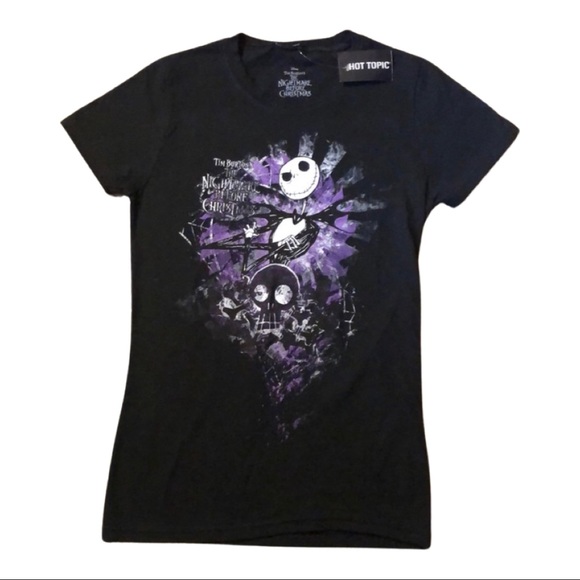 Hot Topic Tops - Nightmare Before Xmas tee size S